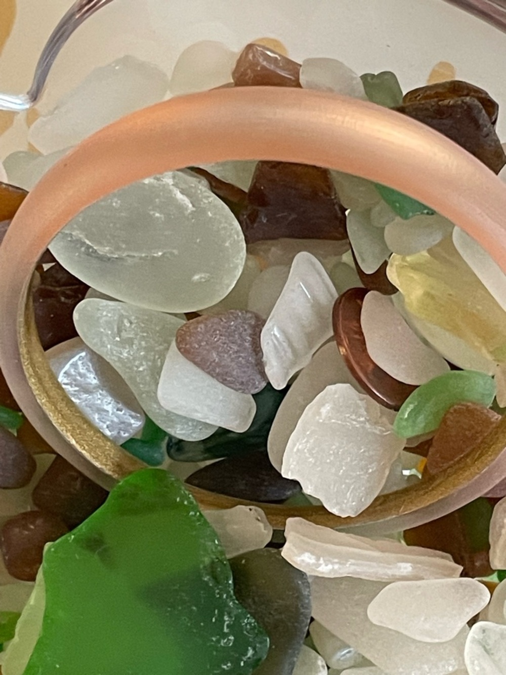 Alexis Bittar Pink/Peach Lucite Bangle Bracelet